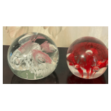 Zimmerman Art Glass Paperweights