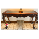 Glass Top Occasional Table