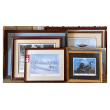Wildlife Themed Framed Artwork