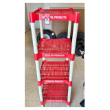 Lucas Oil 4-Tier Storage/Display Rack