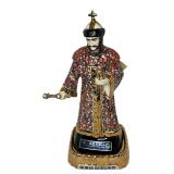 1982 Boris Godunov Music Box Decanter & Base Set