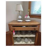Glassware & Table Lamps