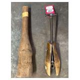 Primitive Wood Malet & Shoe Stretcher