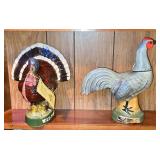 Wild Turkey & Jim Beam Decanters