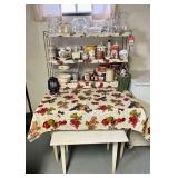 Farmhouse Style Tables with Rack