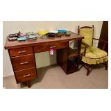 Early Writing Desk & Arm Chair