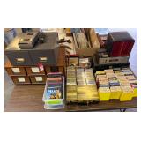 VHS, DVDs, CDs, 8-Trak, & Electronics