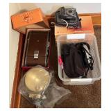 Polaroid 95 Land Camera & Canon PowerShot Camera