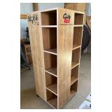 Plug Red Wooden Display Cart