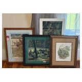 Framed Wildlife Themed Prints