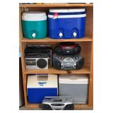 Coolers & Radios