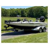 2006 Triton Tr-20X High Performance Bass Boat with 2006 Marine Master Trailer