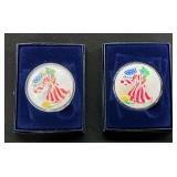 1999 & 2000 Silver Eagle Coins