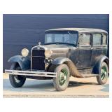 1931 Ford Model A 3-Window Fordor Sedan