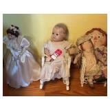 Vintage Doll Collection & Furniture