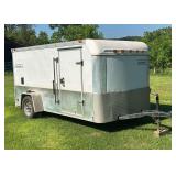 2000 Haulmark Enclosed Utility Trailer