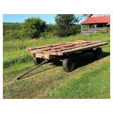 IH #52 Running Gear with Flatbed Wagon