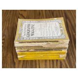 1920s-1930s National Geographic Magazines