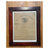 John Whitten 1865 Discharge Papers