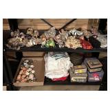 Vintage Dolls, Table Linens and Sea Shells