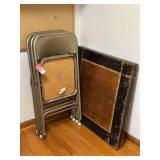 Card Table & Chairs