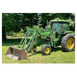 1973 John Deere 4230 Tractor with JD 60 Loader
