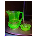 Vintage Uranium Glass