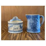 Blue & White Stoneware