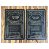 Swarens Family 1918 Remembrance Cards
