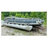 1991 Sun Tracker 24DL Pontoon Boat & 1991 Tracker Trailer- No Titles