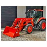 2022 Kubota M6060HDC 4x4 Tractor with Kubota LA1154 Loader