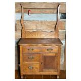 Gaylan Oak Wash Stand