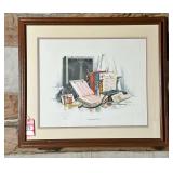 "Commitment To Life" Framed Artwork by Ray Day