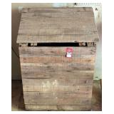 Primitive Wooden Bin