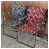 Vintage Folding Lawn Chairs