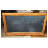Early Slate Chalkboard from Salem IN Grade School