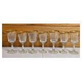 Oscar De La Renta "Dresden" Crystal Water Goblets