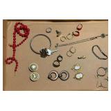 Sterling Silver Ring & Costume Jewelry