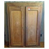Early Oak Wardrobe