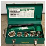 Greenlee 7506 Heavy Duty Slug Splitter Hydraulic Knockout Punch Set