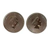 2018 Elizabeth II $2 Silver Commemorative Coin