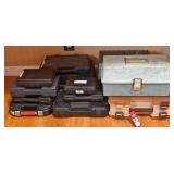 Handgun Cases & Fishing Tackle Boxes with Lures