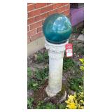 Gazing Ball on Stand