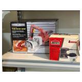 Electric Sheet Sander & Toe-Kick Saw