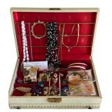 Costume Jewelry & Jewelry Box