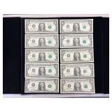 Series 1993-1999 $1 Federal Reserve Notes