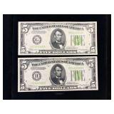 Series 1934 $5 Federal Reserve Notes