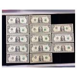 Series 1990 $1 Federal Reserve Notes-Major Misaligned Overprint Error