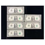 Series 1981-1988 $1 Federal Reserve Notes
