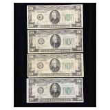 Series 1934A $20 Federal Reserve Note